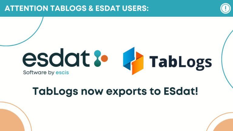 Tablogs Export to ESdat