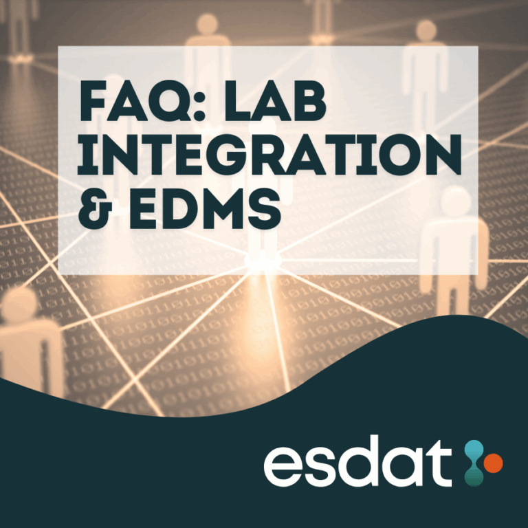Integrating ESdat with Laboratory Systems