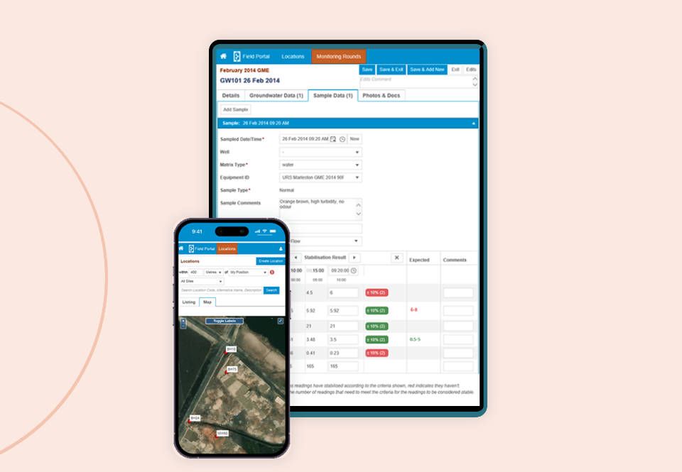 ESdat Field Data Capture